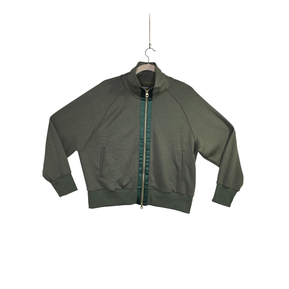 NWT Acegolfs Unisex XXL OliveGreenFullZipPerformance TrackJacketSun P

rotection